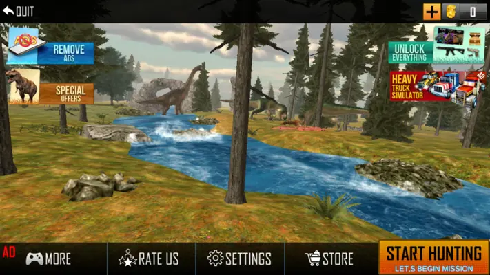 Real Dino Hunter android App screenshot 3